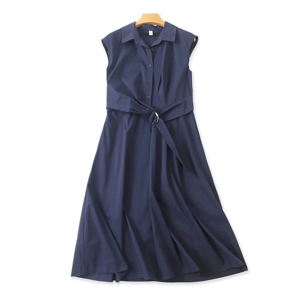 Navy blue dress